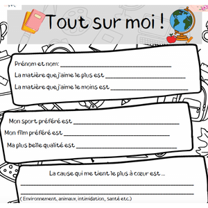 Questionnaire de l'élève