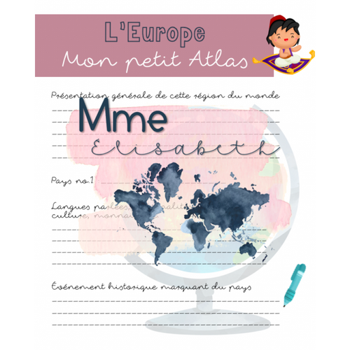 Mon petit atlas