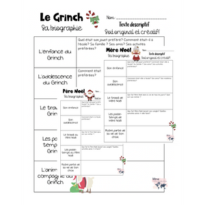 La biographie du Grinch