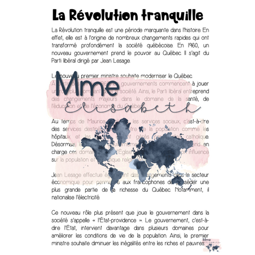 Révolution tranquille