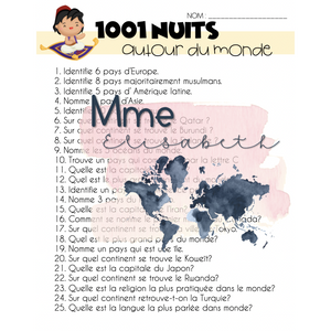 1001 nuits autour du monde