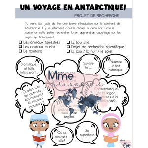 Un voyage en Antarctique