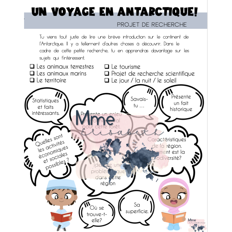 Un voyage en Antarctique