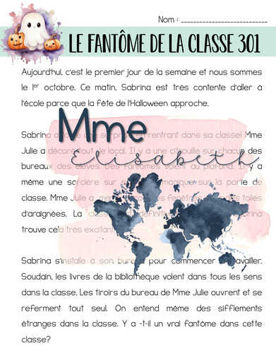 Le fantôme de la classe 301