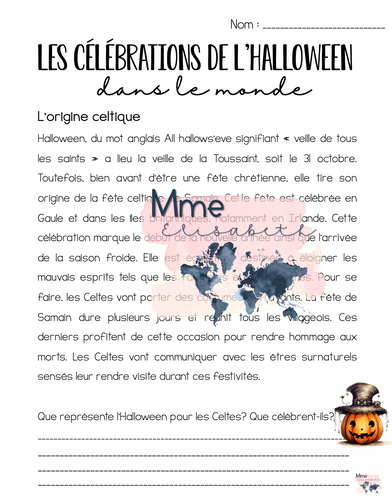 Les célébrations de l'Halloween dans le monde