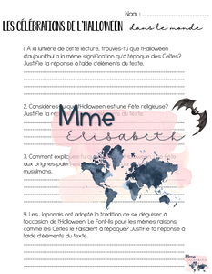 Les célébrations de l'Halloween dans le monde