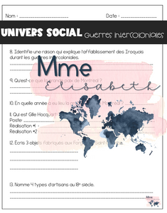 Unité 15 à 19 Escales 4e année