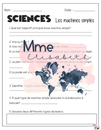 Les machines simples