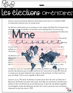 Les élection américaines