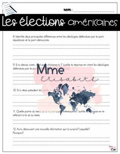 Les élection américaines