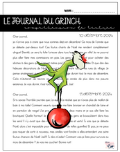 Charger l&#39;image dans la galerie, Le journal du Grinch