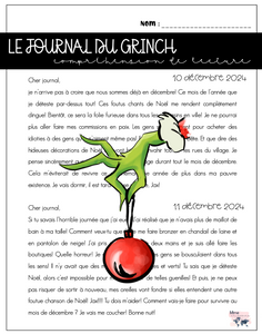 Le journal du Grinch