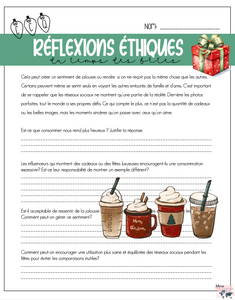 Réflexions éthiques temps des fêtes