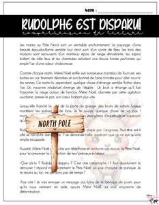 Rudolphe est disparu!