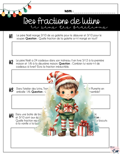 Des fractions de lutins