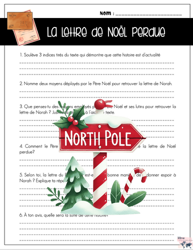 La Lettre de Noël perdue