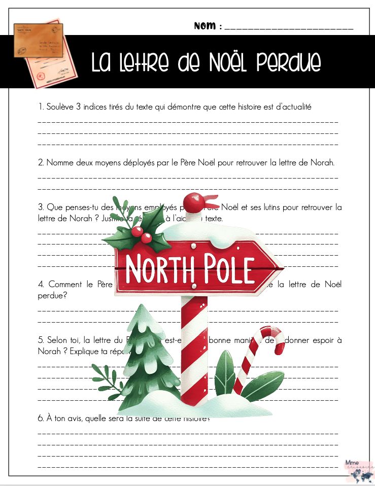 La Lettre de Noël perdue